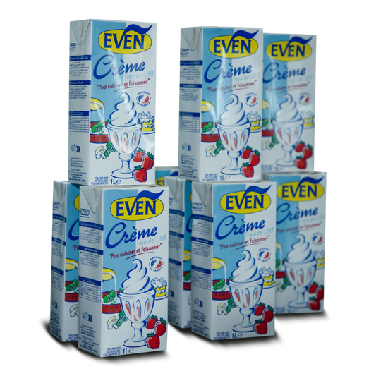 EVEN(FRANCE),Fresh UHT Whipping Cream 35% Fat - 1L Box