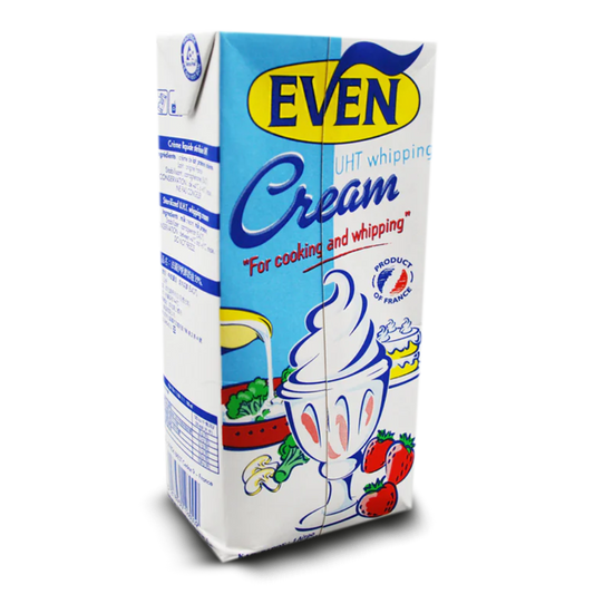 EVEN(FRANCE),Fresh UHT Whipping Cream 35% Fat - 1L Box