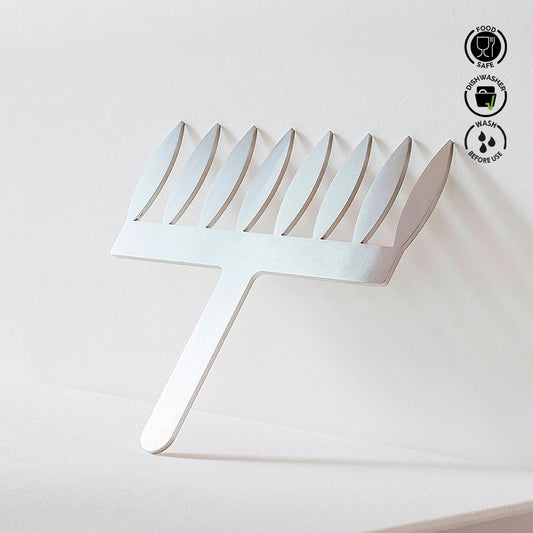 Martellato Stainless Steel LEAF COMB Template
