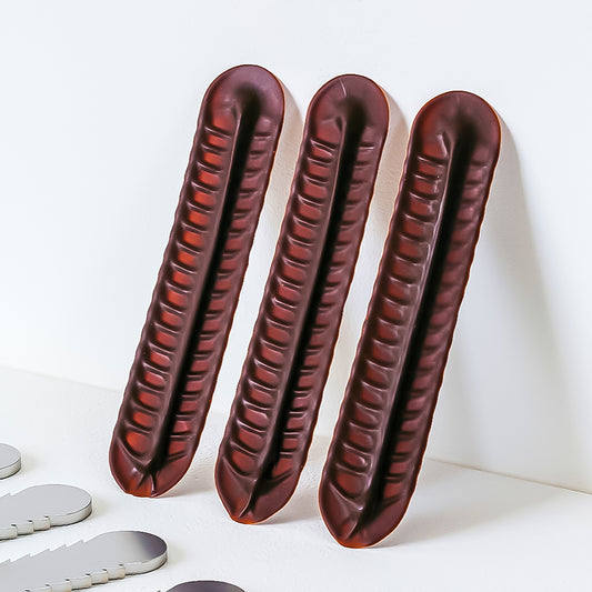 Martellato Stainless Steel FEATHER ECLAIR Template