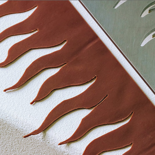 Martellato Stainless Steel Flame Template