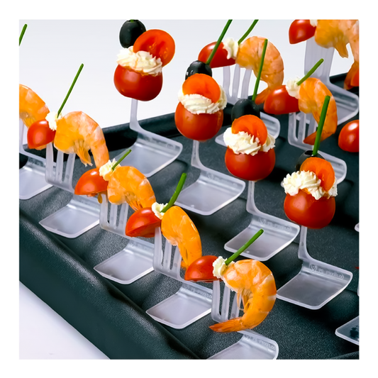 Martellato Transparent Polystyrene Flatware SPIT 