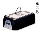 Digital ultrasonic cleaner with brand logo on a white background