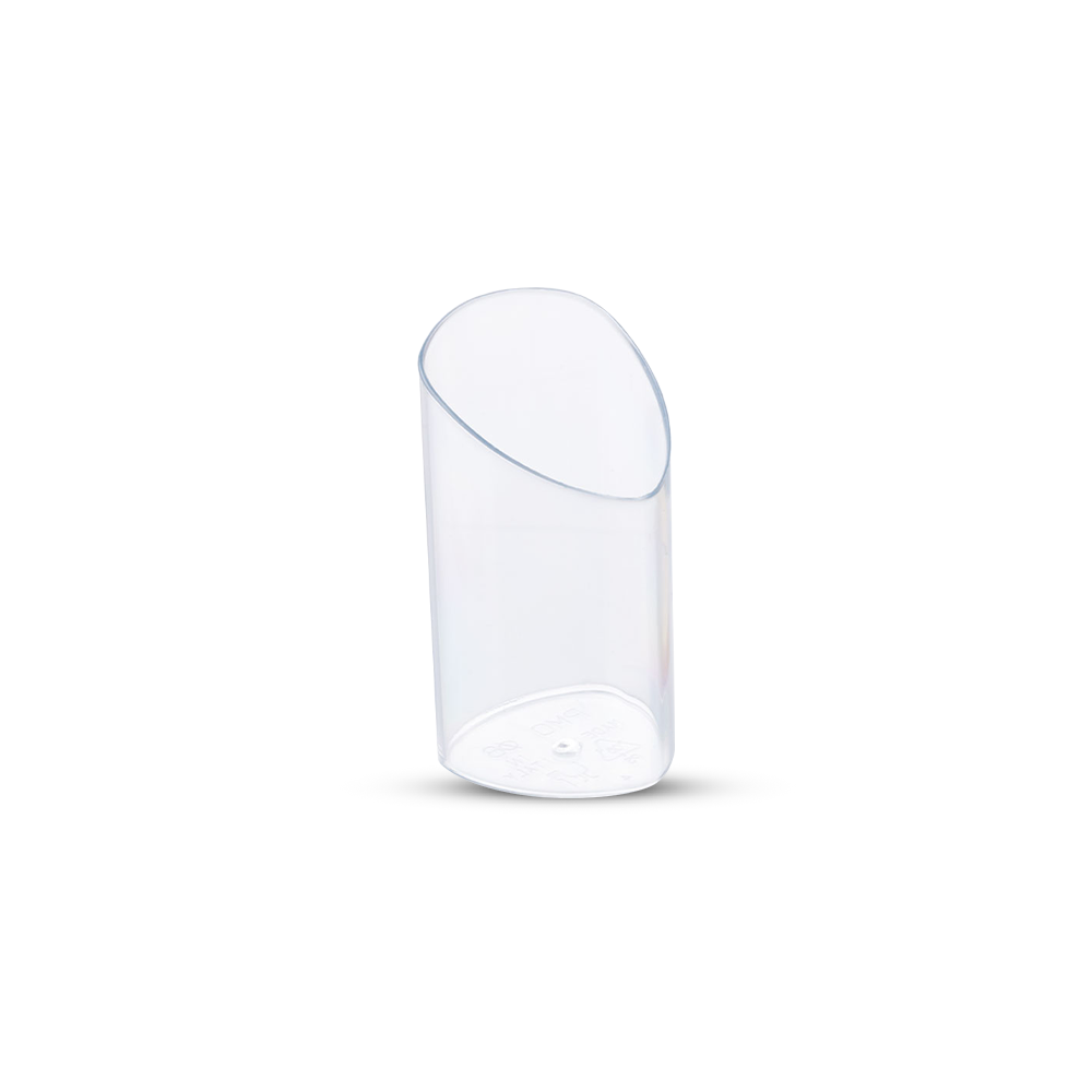 Martellato Transparent Polystyrene Cup 80 ml PMO08 - 100pcs Pack