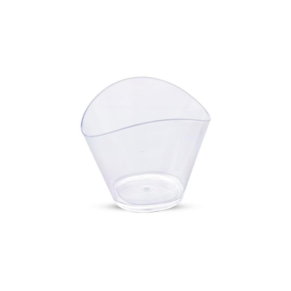 Martellato Transparent Polystyrene Cup PMOCE001 - 100pcs Pack