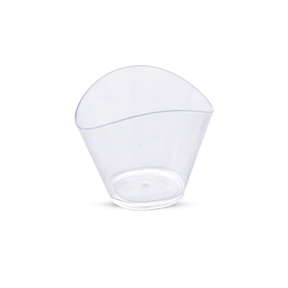 Martellato Transparent Polystyrene Cup PMOCE002 - 100pcs Pack