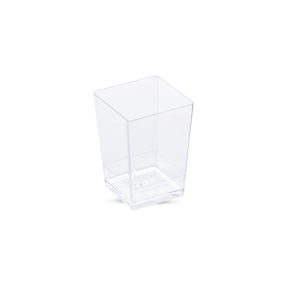 Martellato Transparent Polystyrene Cup PMOCU002 - 100pcs Pack
