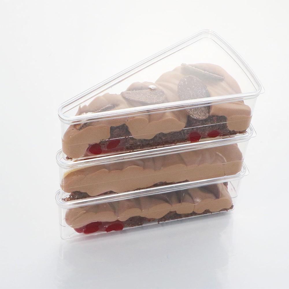 Transparent glass slice pack 