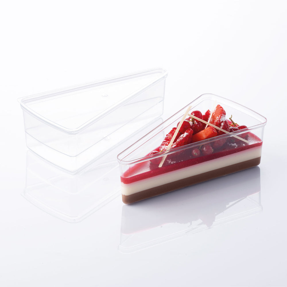 Transparent glass slice pack 
