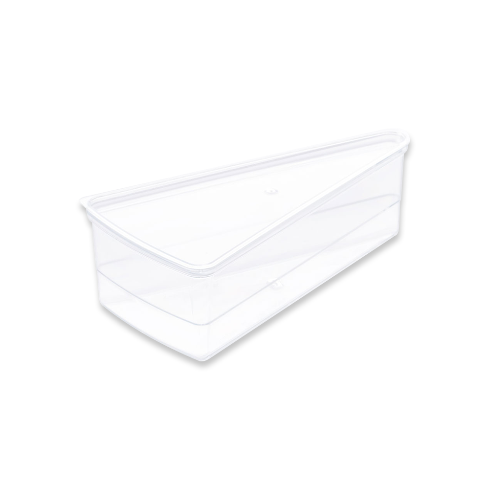 Transparent glass slice pack 
