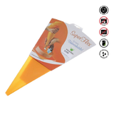 Yellow piping bag with 'Super Flex' packaging on a white background