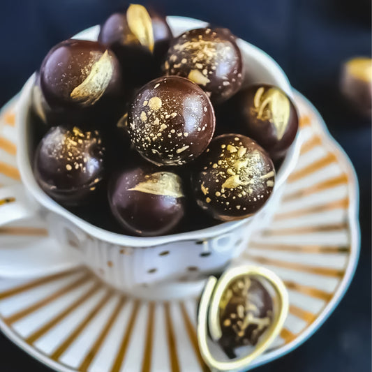 Dark Chocolate TRUFFLE SHELLS Desserts 