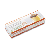 Box of Semifreddo Strips on a white background