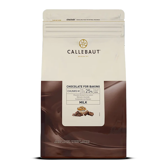 Milk Chocolate Baking Chunks - 2.5kg
