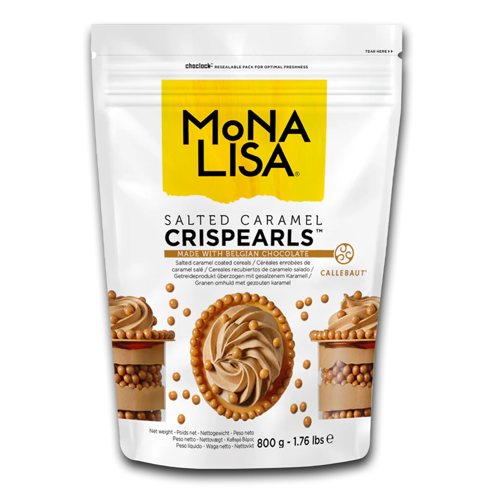 Mona Lisa, Salted Caramel CRISPEARLS™ - 800gr Bag