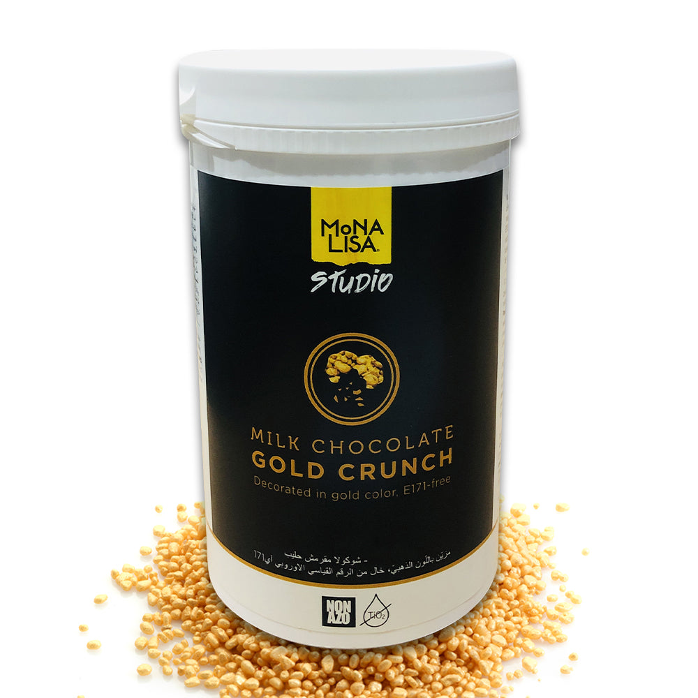 Mona lisa Studio Gold Milk Chocolate Crunch