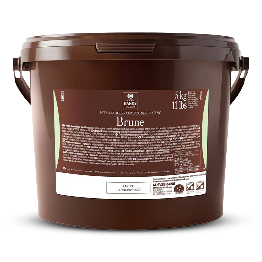Pate-a-Glacer BRUNE - Dark Compound Coating package