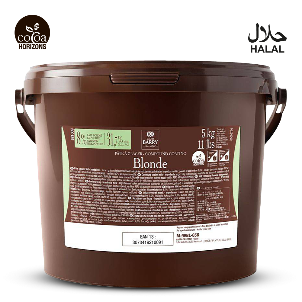 Pate-a-Glacer BLONDE - Milk Compound Coating - 5kg