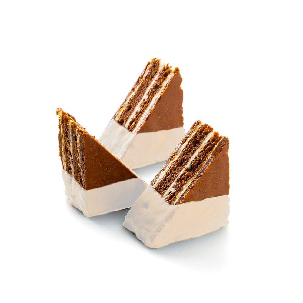 desert dipped in Pate-a-Glacer IVOIRE - White Compound Coating