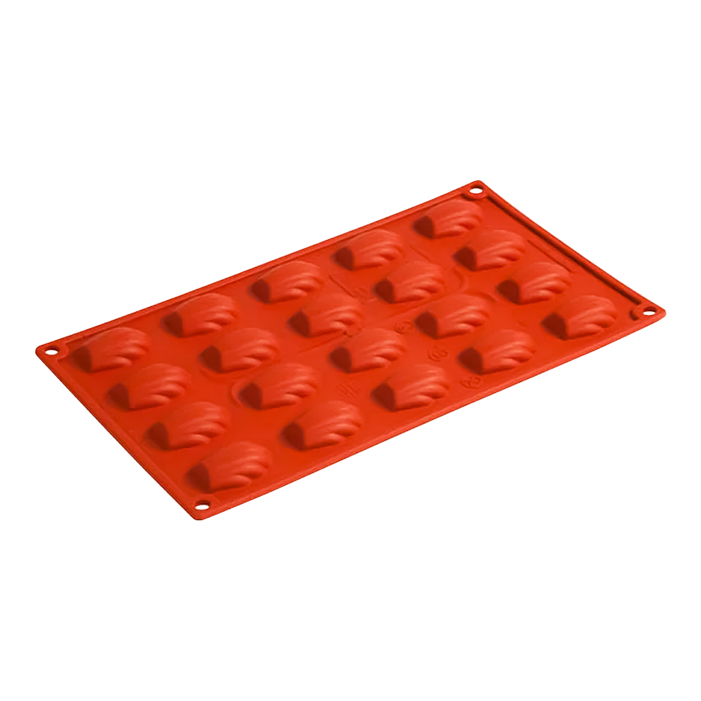 Pavoni Formaflex silicone mould "Mini Madeleine" FR026