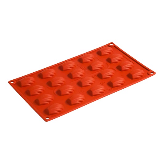 Pavoni Formaflex silicone mould "Mini Madeleine" FR026