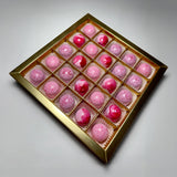box of bon bon Coloured Cocoa Butter PINK (E-FREE)