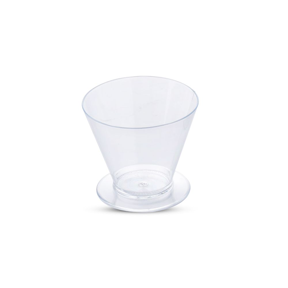 Martellato Transparent Polystyrene Cup PMOCO001 - 100pcs Pack