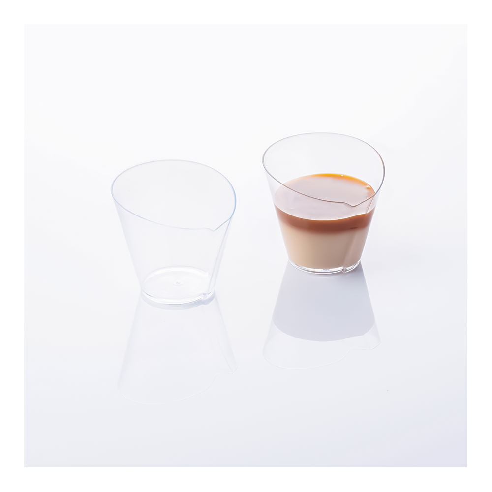 Martellato Transparent Polystyrene Cup PMOCO013 - 100pcs Pack