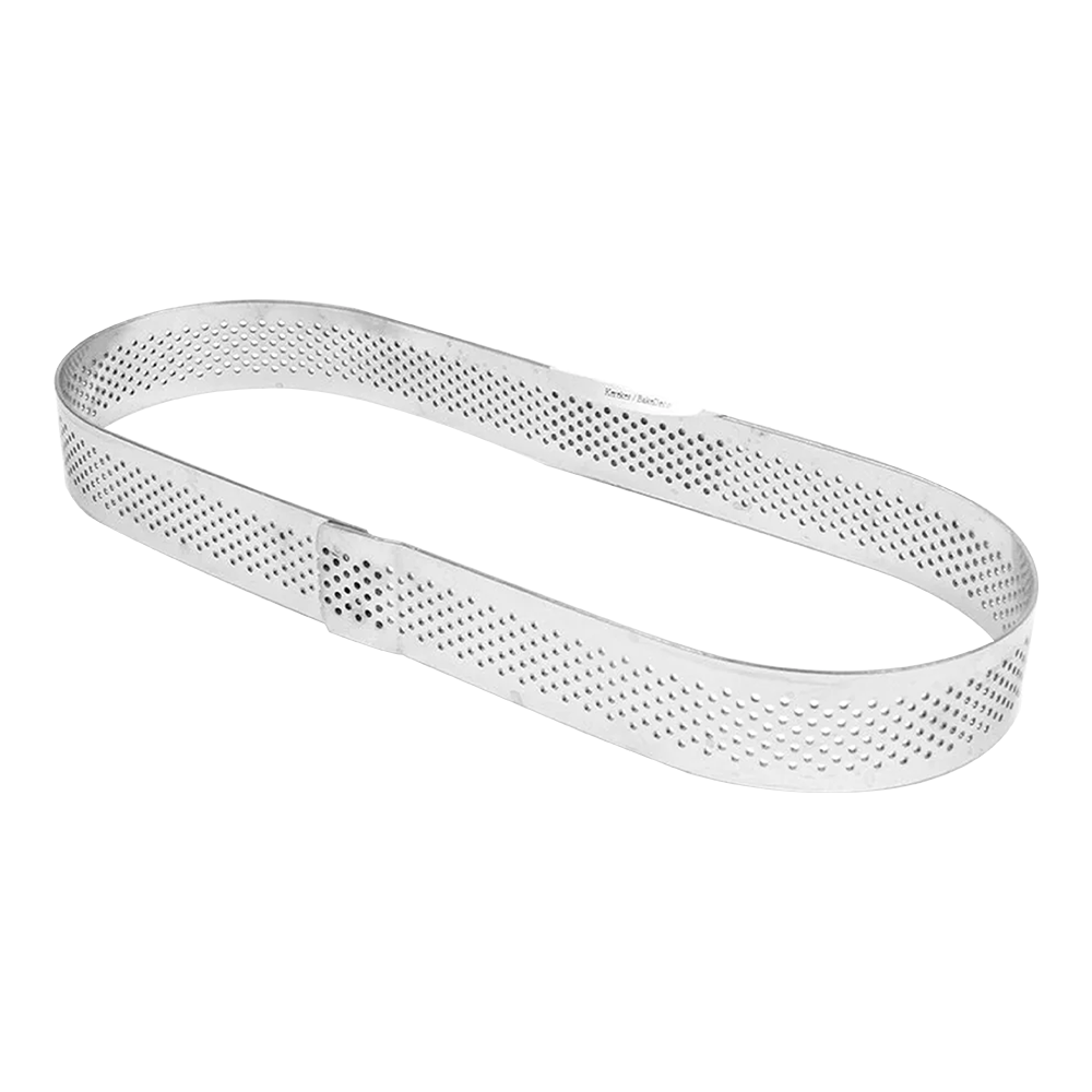Pavoni Oval Micro-Perforated Stainless Steel band XFO197020
