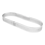 Pavoni Oval Micro-Perforated Stainless Steel band XFO197020
