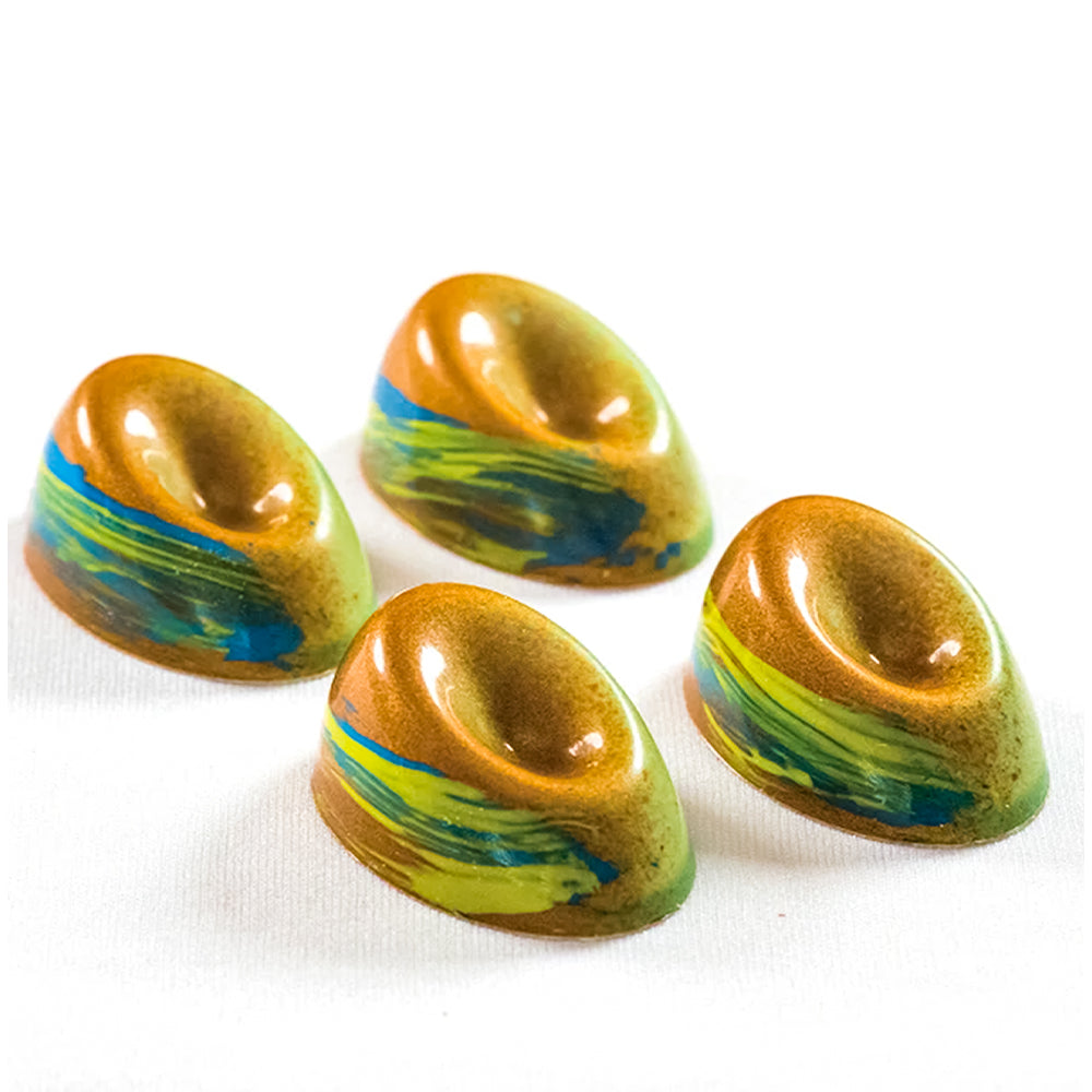 Pavoni Polycarbonate mould ANTONIO BACHOUR Praline PC39 Desserts