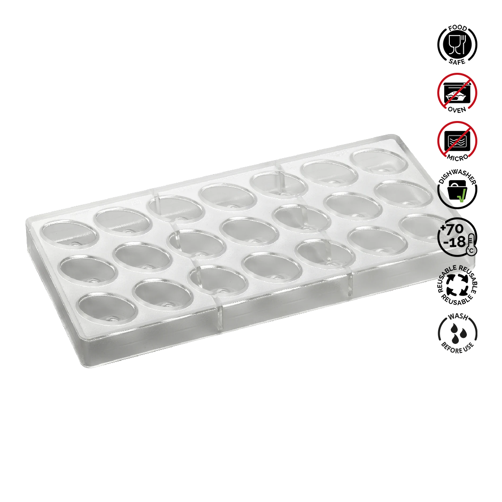 Pavoni Polycarbonate mould ANTONIO BACHOUR Praline PC39..