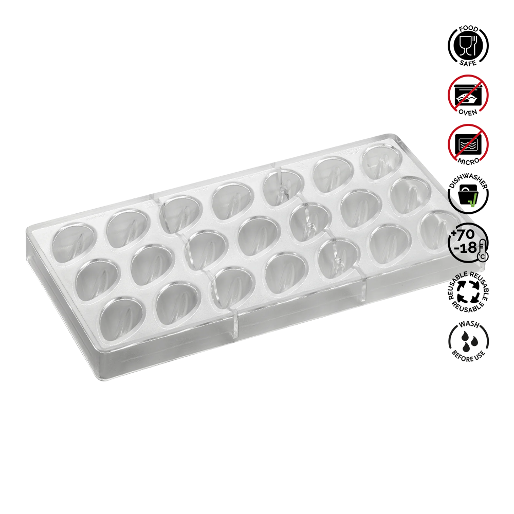 Pavoni Polycarbonate mould ANTONIO BACHOUR Praline PC41..