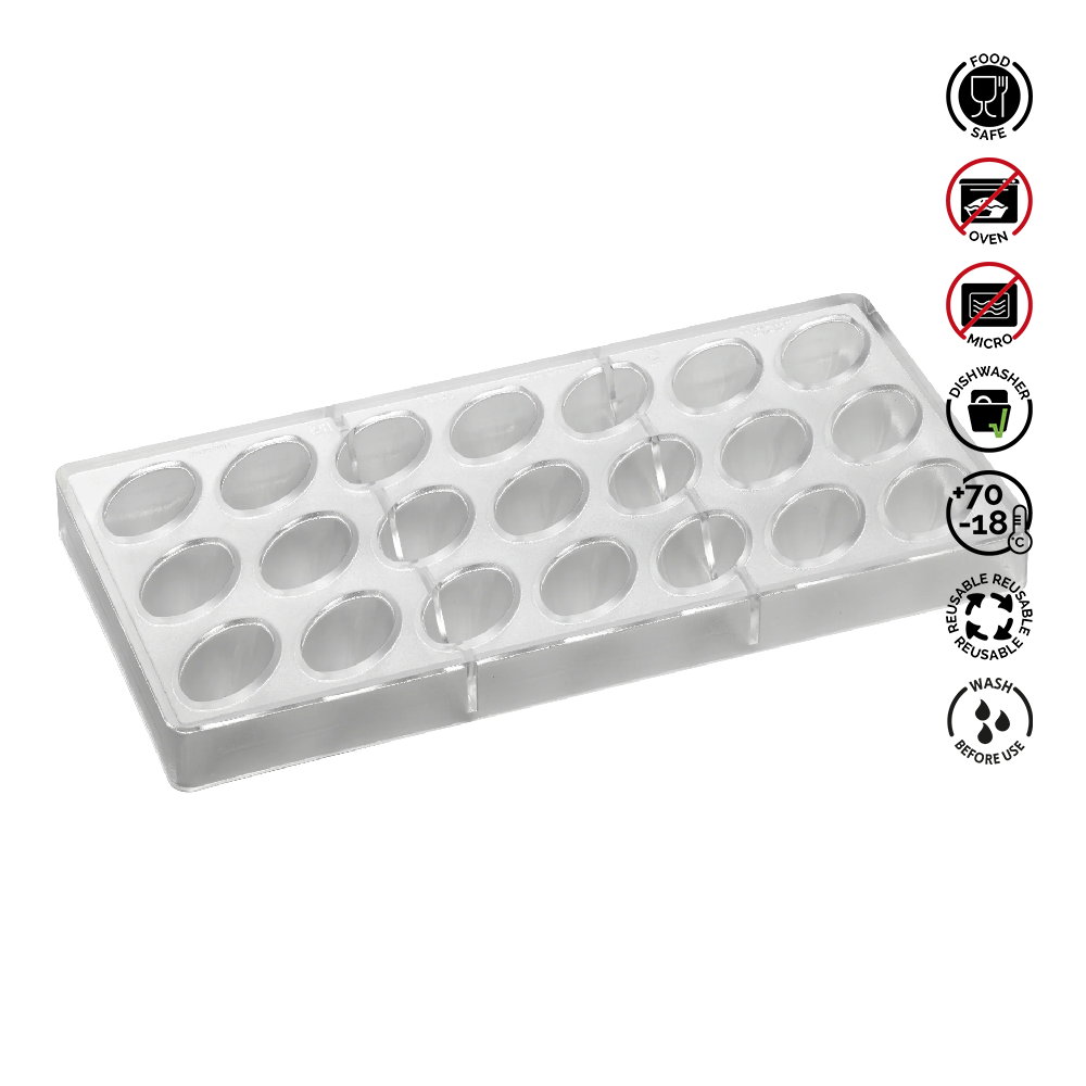 Pavoni Polycarbonate mould ANTONIO BACHOUR Praline PC42..