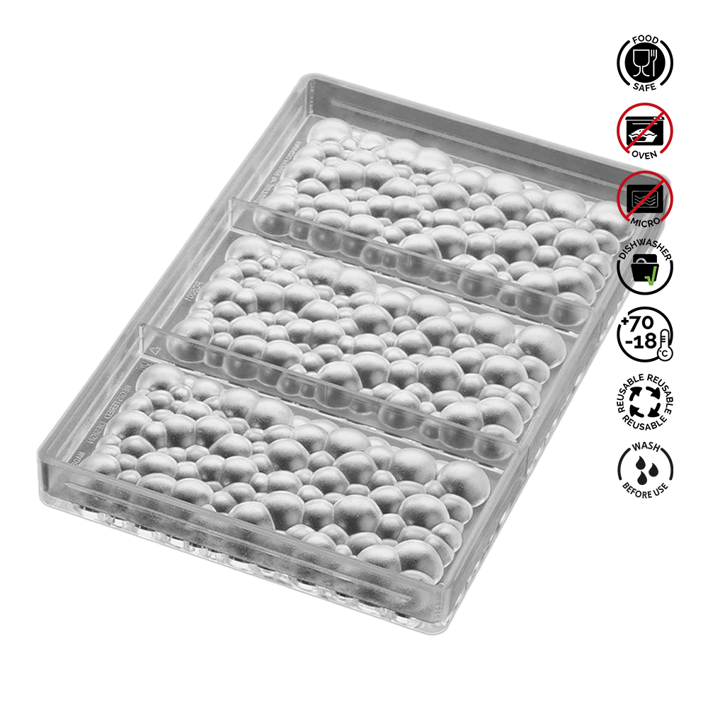Pavoni Polycarbonate mould SPARKLING Bar PC5001.