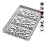 Pavoni Polycarbonate mould SPARKLING Bar PC5001.