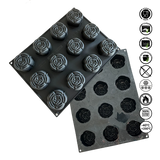 Pavoni Silicon Mould PAVOFLEX "DENTELLE" PX4388S
..