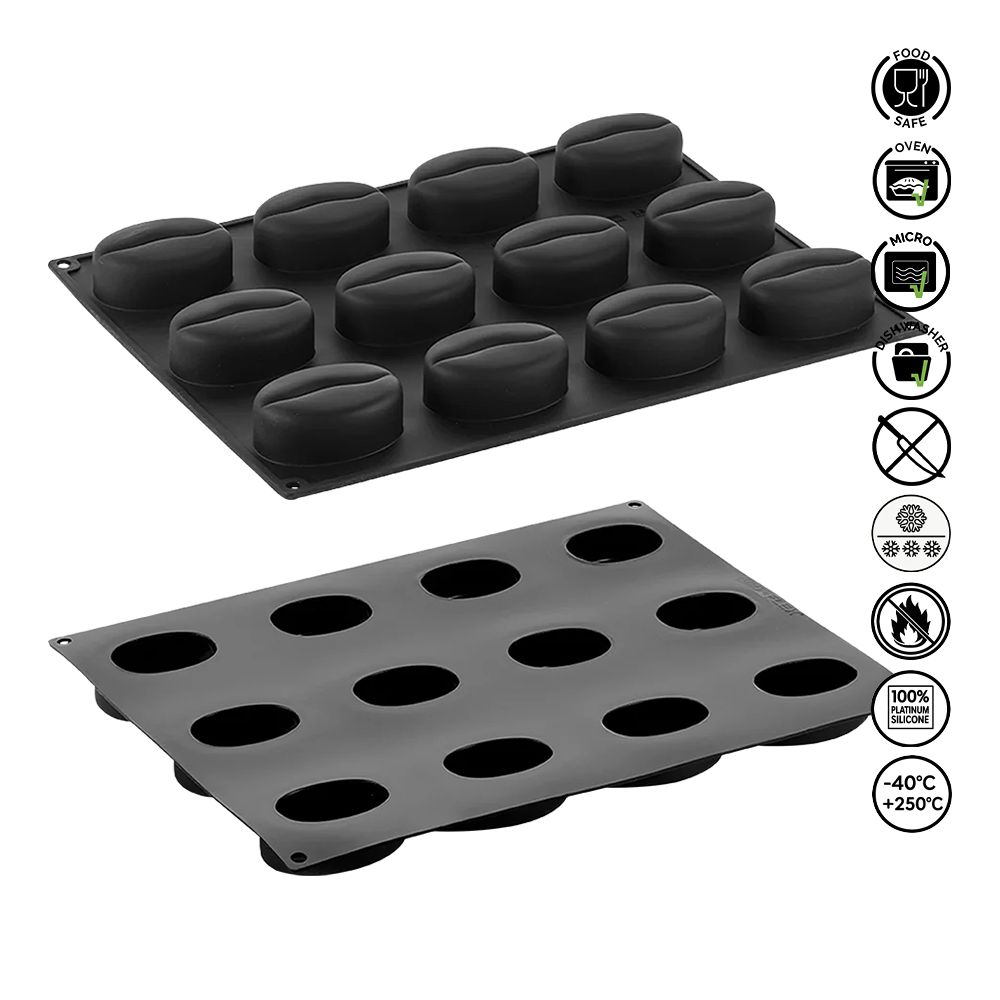 Pavoni Silicon Mould PAVOFLEX "Moka" PX4312
