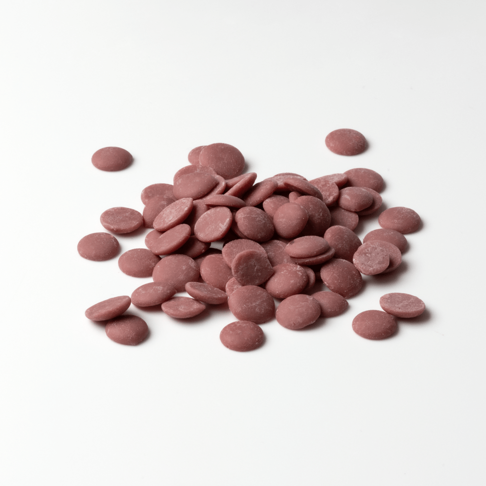 Pink Rb 2 Callets on a white background