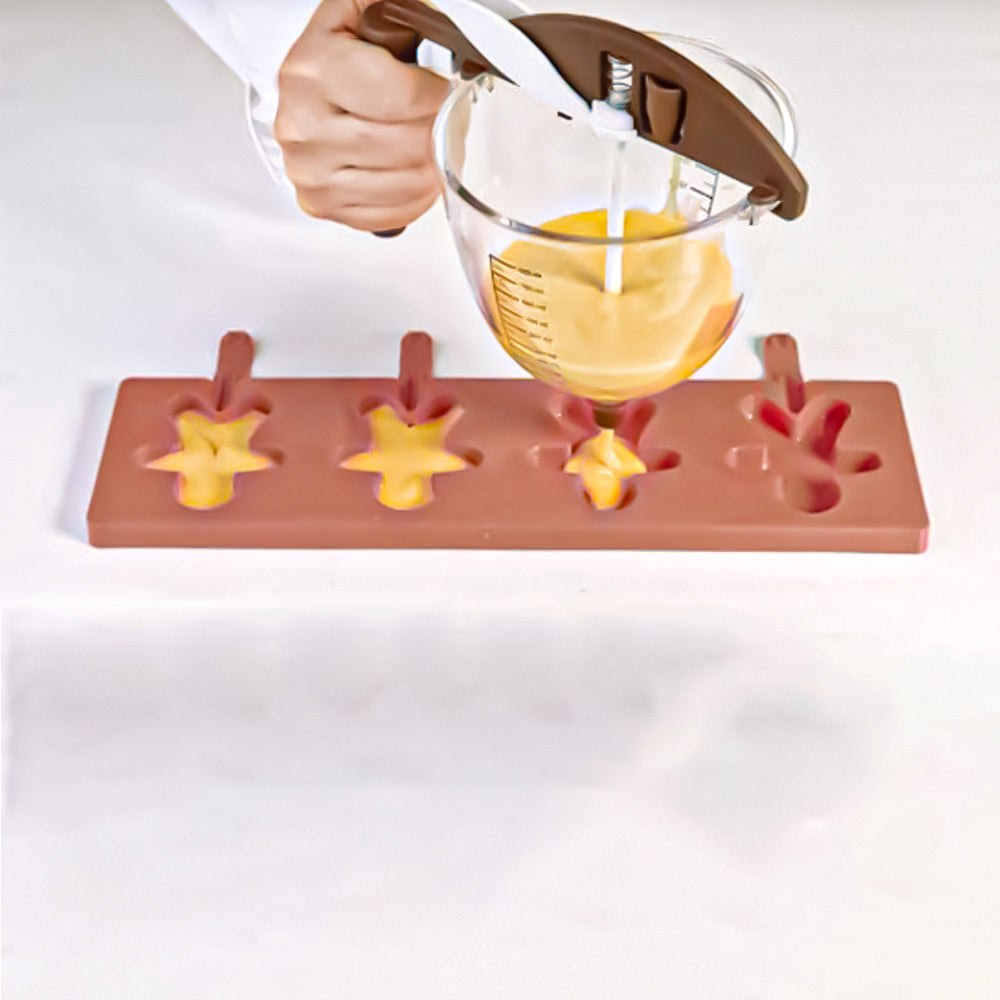 Silicon Mould "Ginger Pop" Set With Sticks