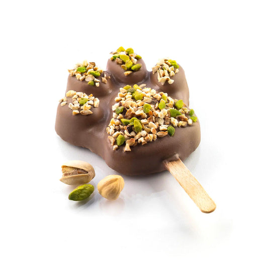 Silicon Mould "Pata" Set With Tray & Stick Dessert
