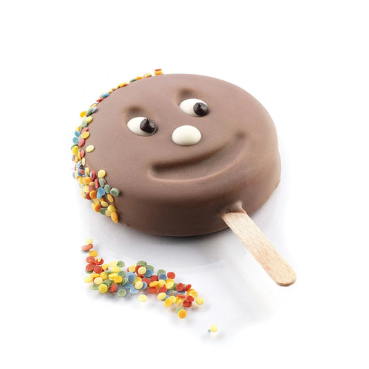 Silicon Mould "Mr Funny" Set With Tray & Sticks
