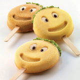 Silicon Mould "Mr Funny" Set With Tray & Sticks