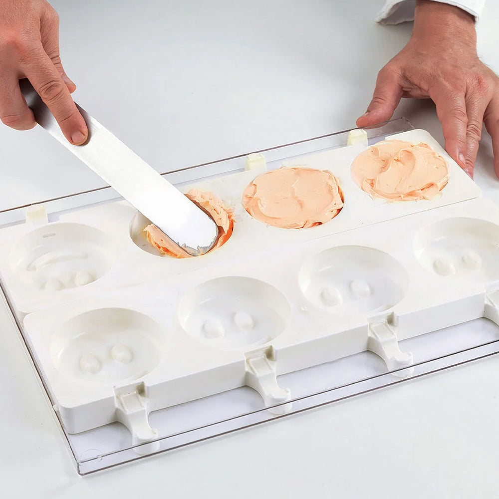 Silicon Mould "Mr Funny" Set With Tray & Sticks