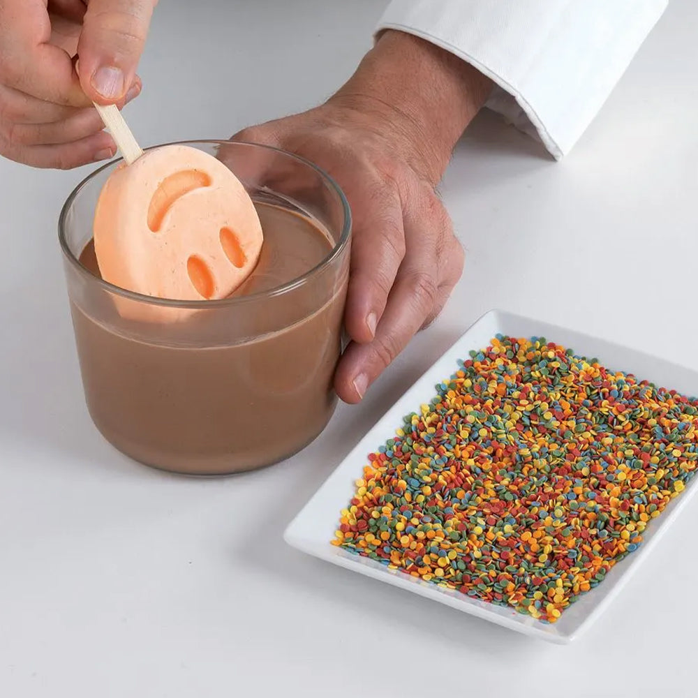 Silicon Mould "Mr Funny" Set With Tray & Sticks