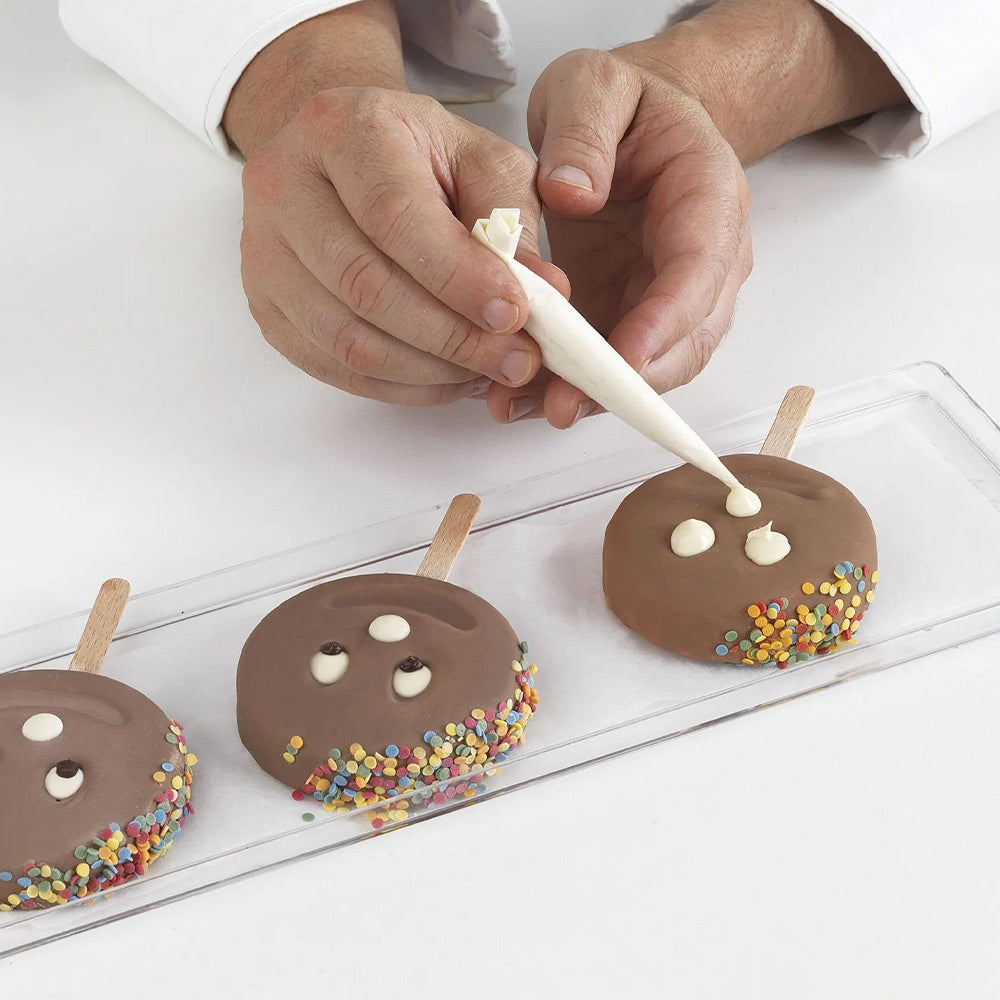 Silicon Mould "Mr Funny" Set With Tray & Sticks