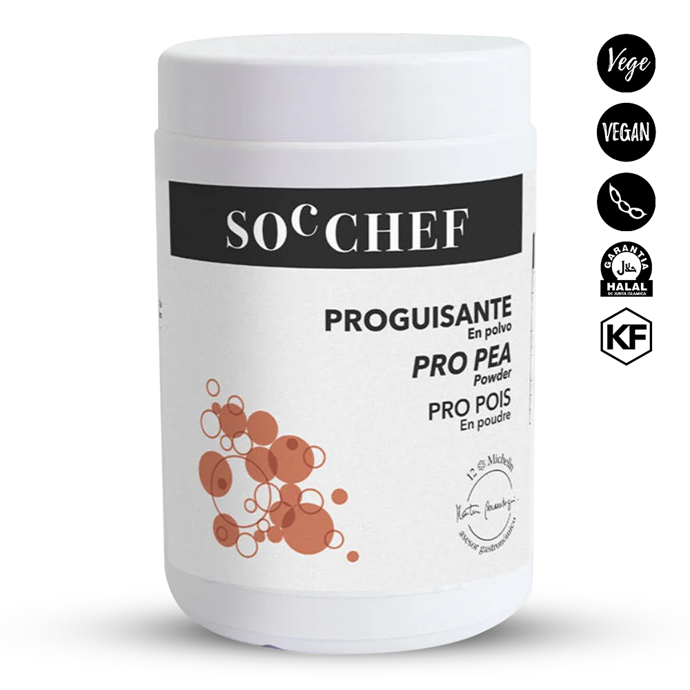 White container with 'SOC CHEF' label on a white background