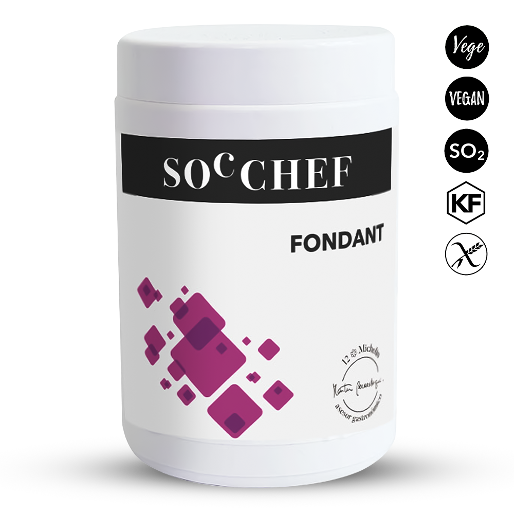 White container with 'SOC CHEF' branding and pink geometric design on a white background
