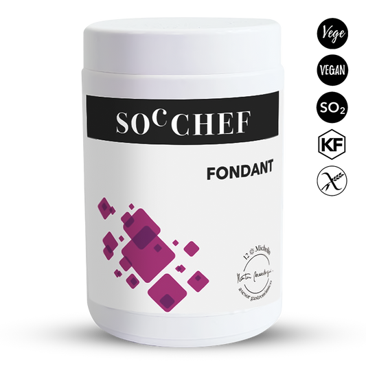 White container with 'SOC CHEF' branding and pink geometric design on a white background