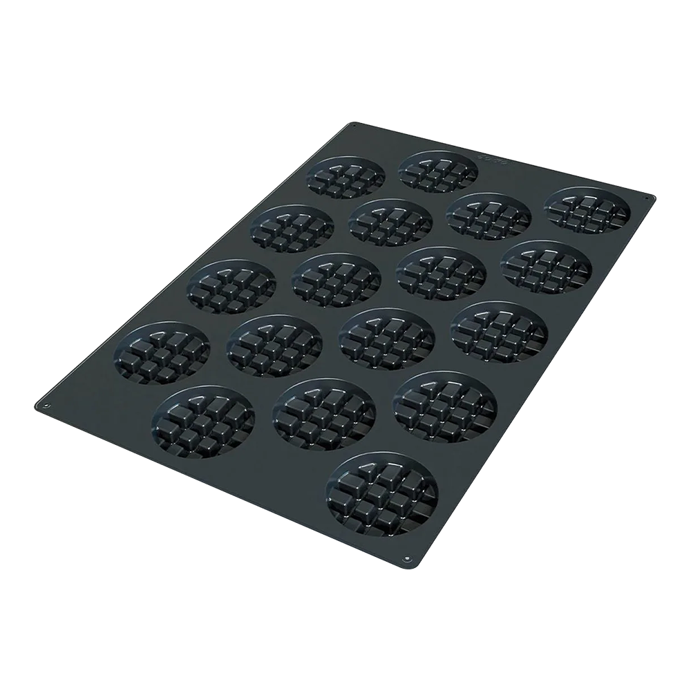 Silicon Mould "Waffle Round"